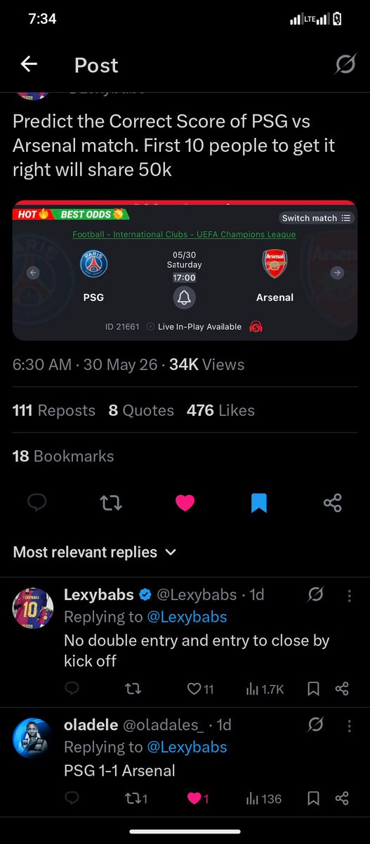 oladele tweet media