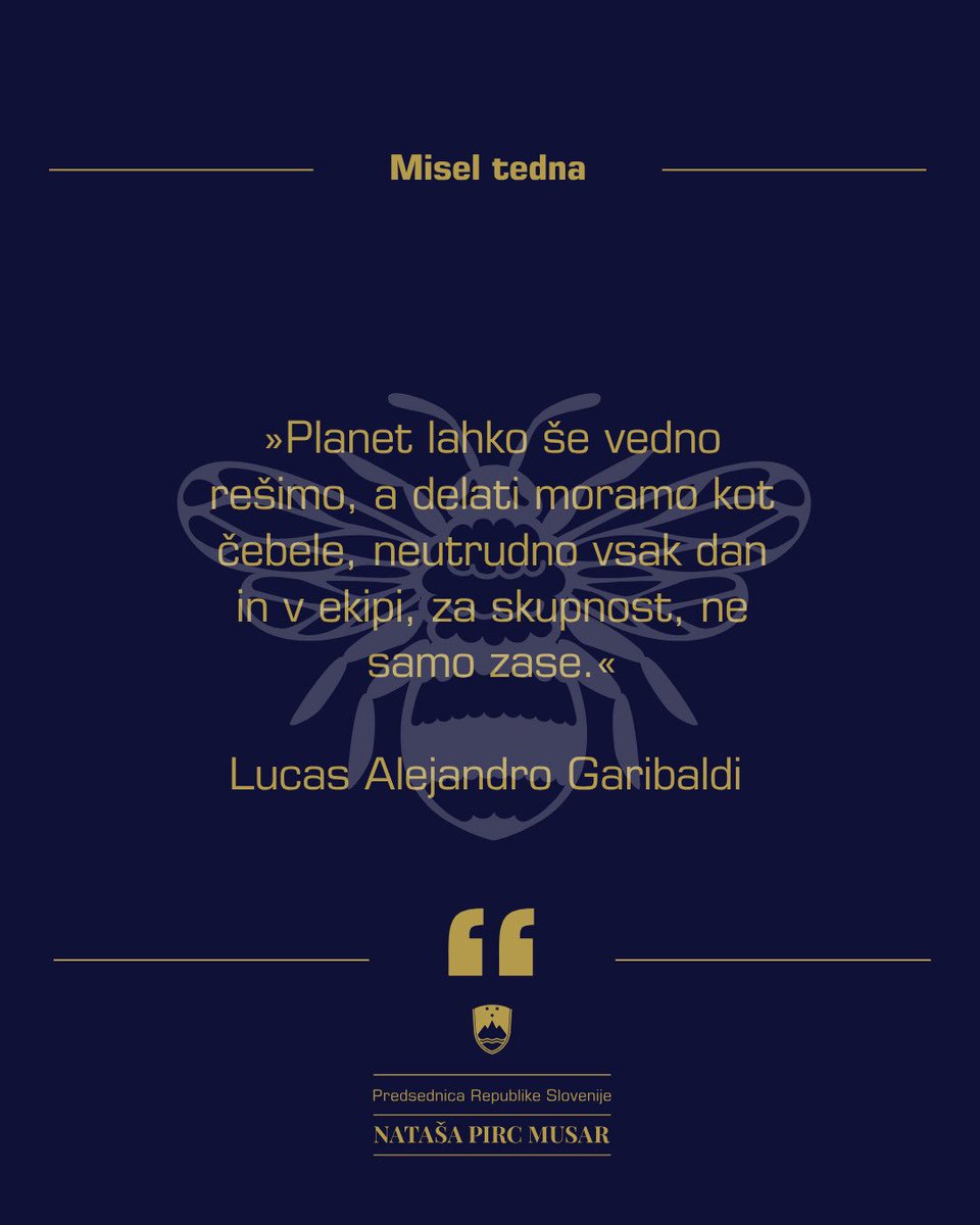 Nataša Pirc Musar tweet media
