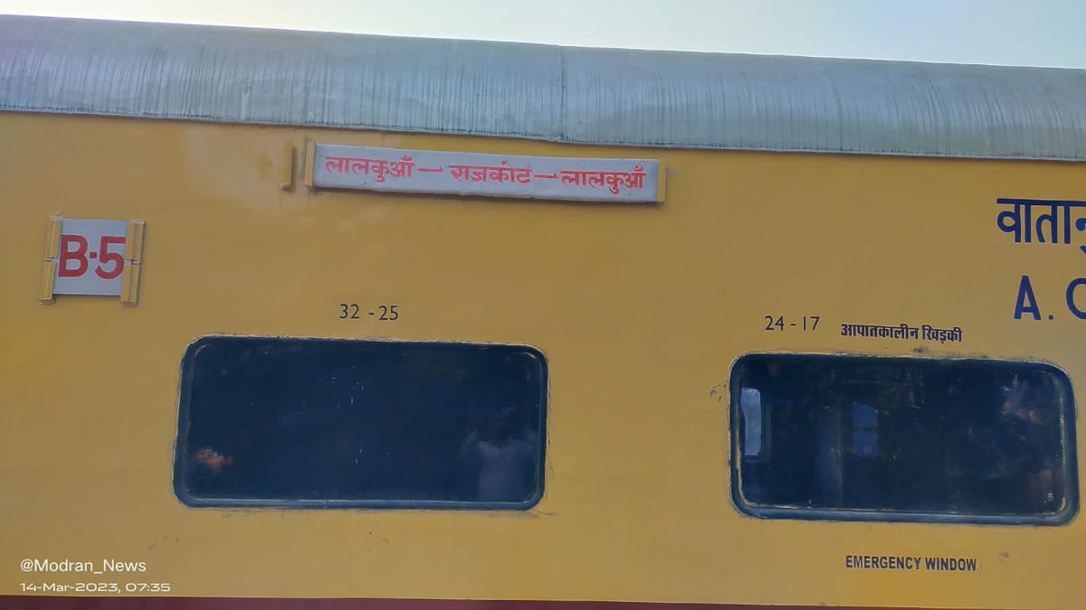 Manish22_RF's tweet photo. मान्यवर,
@AshwiniVaishnaw 
@RailMinIndia 
वर्तमान में समदड़ी-भीलडी होकर संचालित एकमात्र स्पेशल 05045/46 जो काफी समय से चल रही है
उसे लालकुआं➡️ओखा द्वि-साप्ताहिक एक्सप्रेस के रूप में रेगुलर स्वीकृत करें

★ रेलवे बोर्ड से अंतिम आदेश अपेक्षित है
@nerailwaygkp @drm_drmizn https://t.co/AV9YNg0r5A
