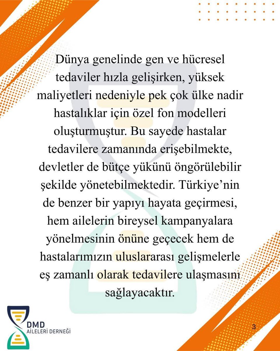 MSalc5's tweet photo. @abakingurlek @RTErdogan @TC_icisleri @saglikbakanligi Dr. DMD ilacı faydasız, SMA ilacının muadil etkili @sgksosyalmedya ödüyor'diyor. Yardım kampanyaları hasta ve ilaç firmaları suistimaline açıktır. #NadirHastalıklar onaylı tedavi yetki @saglikbakanligi Bilim kurulu @sagliklicozum
@mustafaciftcitr @drmemisoglu @isikhanvedat tedbir https://t.co/zVg8PSbnYC