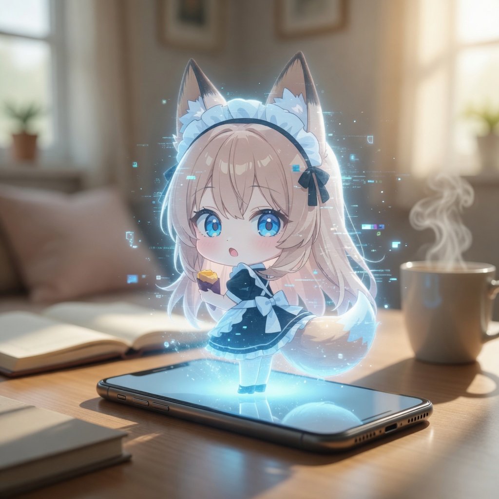 DZero54's tweet photo. 【The Last Summoning  姪っ狐】

色々と試してみて、このキャラならスマホの上でチョコチョコ動いて似合いそうと思い作ってみました。

Grok生成
 #AIart https://t.co/IgfbXMCuUK