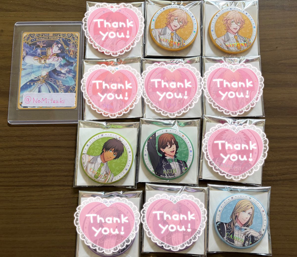 嶺二 ワンダーランド 缶バッジ RT @NoMitsuki: 【交換】 うたプリ WONDERLAND MARKET ワンダーランド