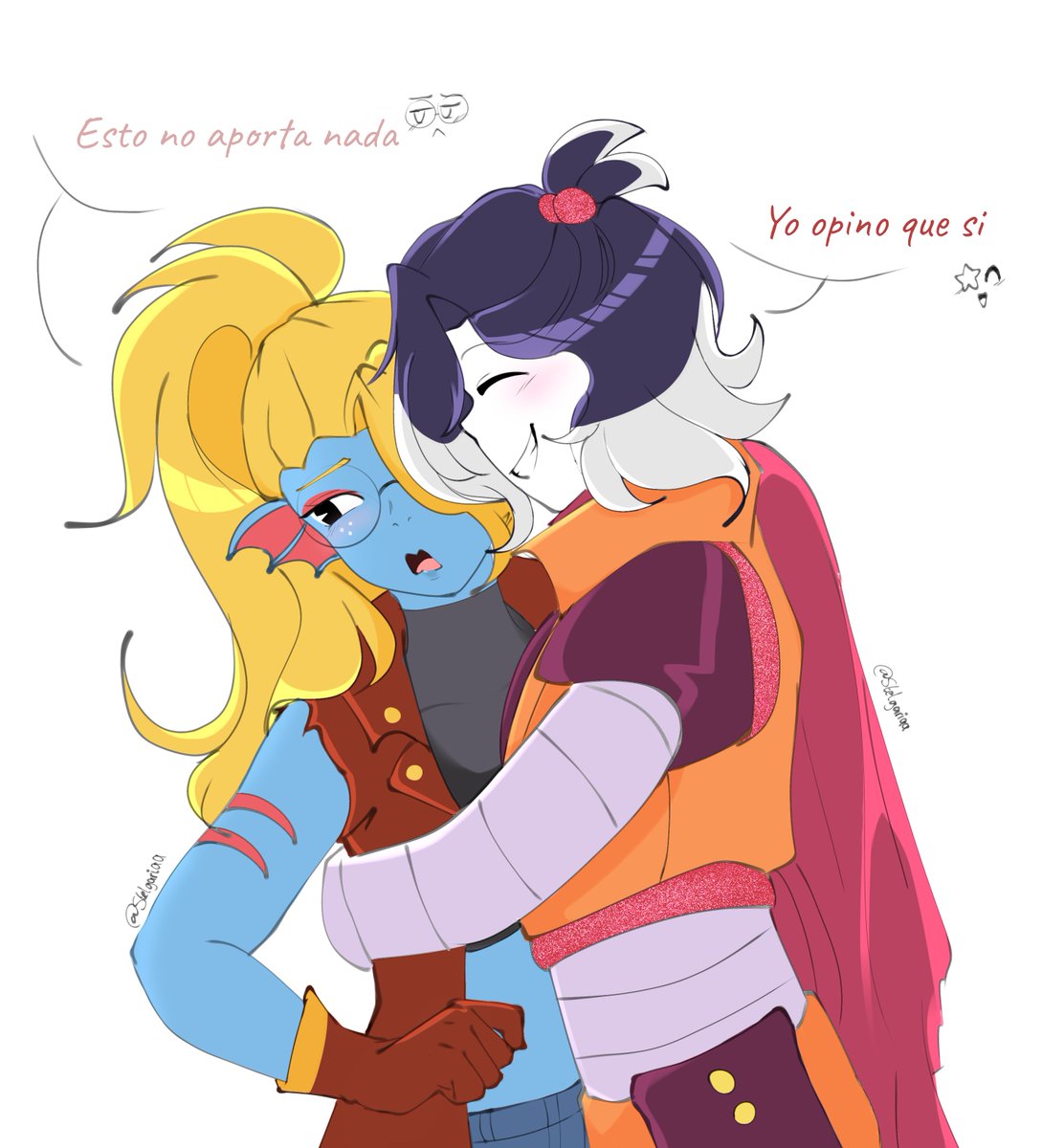stelgariaa's tweet photo. Fans de Papytton y Alphyne les traigo comidita? 🥺
Espero que sea de su agrado :3
#lovedtale https://t.co/moq6UcfG2y