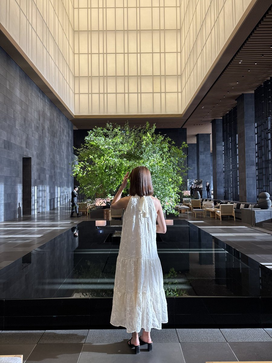 _o3saku's tweet photo. 人生で一度は泊まりたいと思っていたアマン東京🫧💭 https://t.co/vgM3BWLnyE
