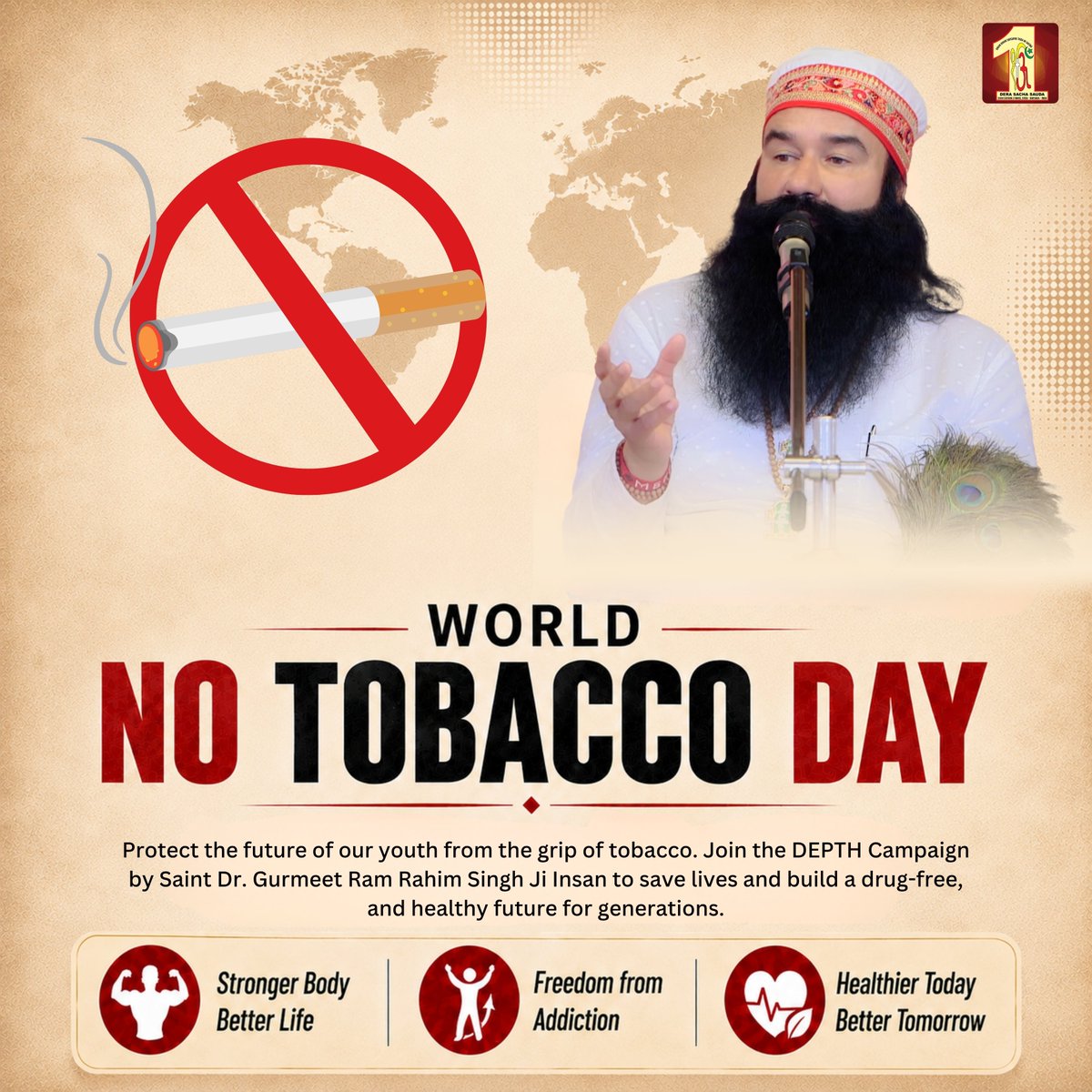 DSSNewsUpdates's tweet photo. Tobacco doesn't just kill—it can leave survivors with irreversible brain damage, mental agony, and financial stress. 
Protect your family's future. Distance yourself from tobacco and choose joy! 
#WorldNoTobaccoDay https://t.co/7t30F11cZq