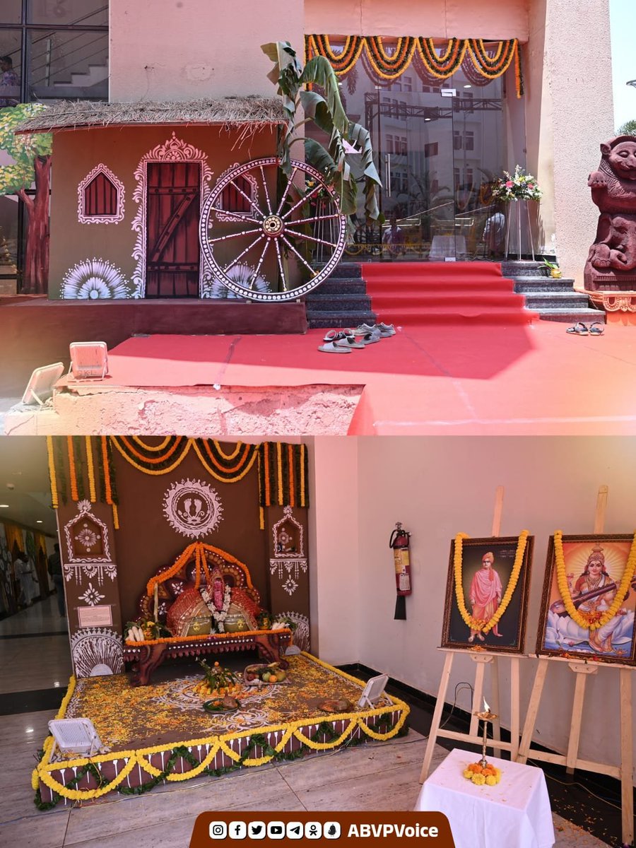 ABVPVoice's tweet photo. Glimpses of Odisha’s rich traditions from the exhibition gallery.

#ABVPNEC2026 https://t.co/4jQ0UFOTwn