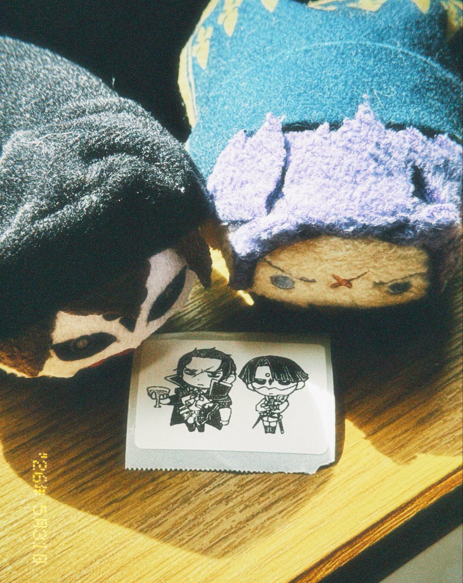 simi2_fjm's tweet photo. ねずみさん（@rat_nkmi）にリクエストシールで師弟描いていただきました…ッ‼︎‼︎ 掲載許可いただいたのでみんなもみて… https://t.co/vZFKcJzzfK