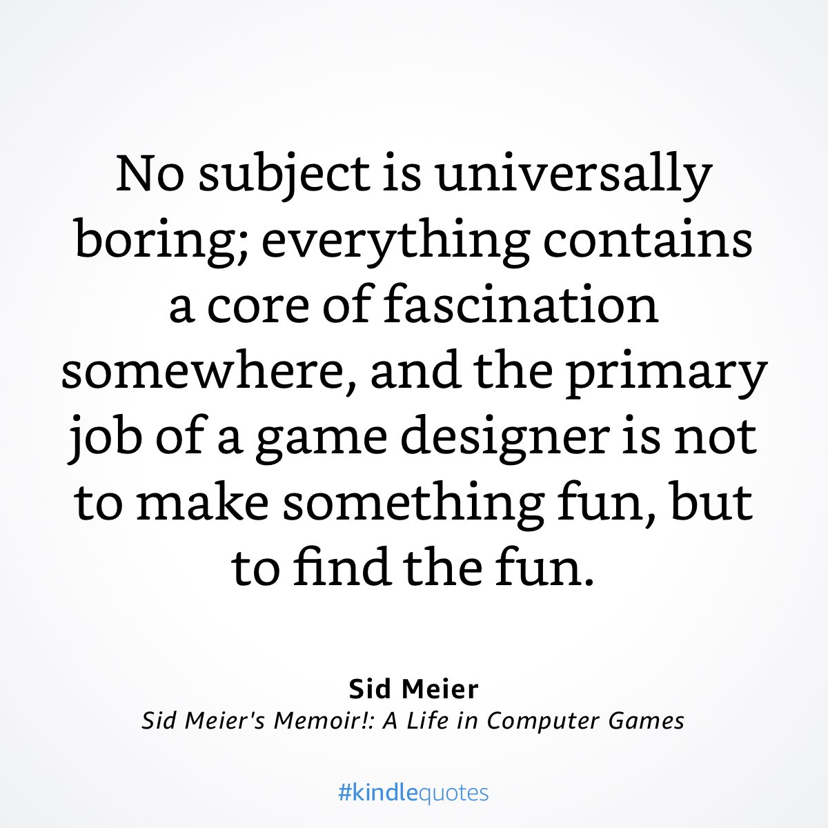 chander's tweet photo. A large part of his success just boils down to the insatiable curiosity. Something we should take to disciplines other than game design. https://t.co/opk7BlRYiB