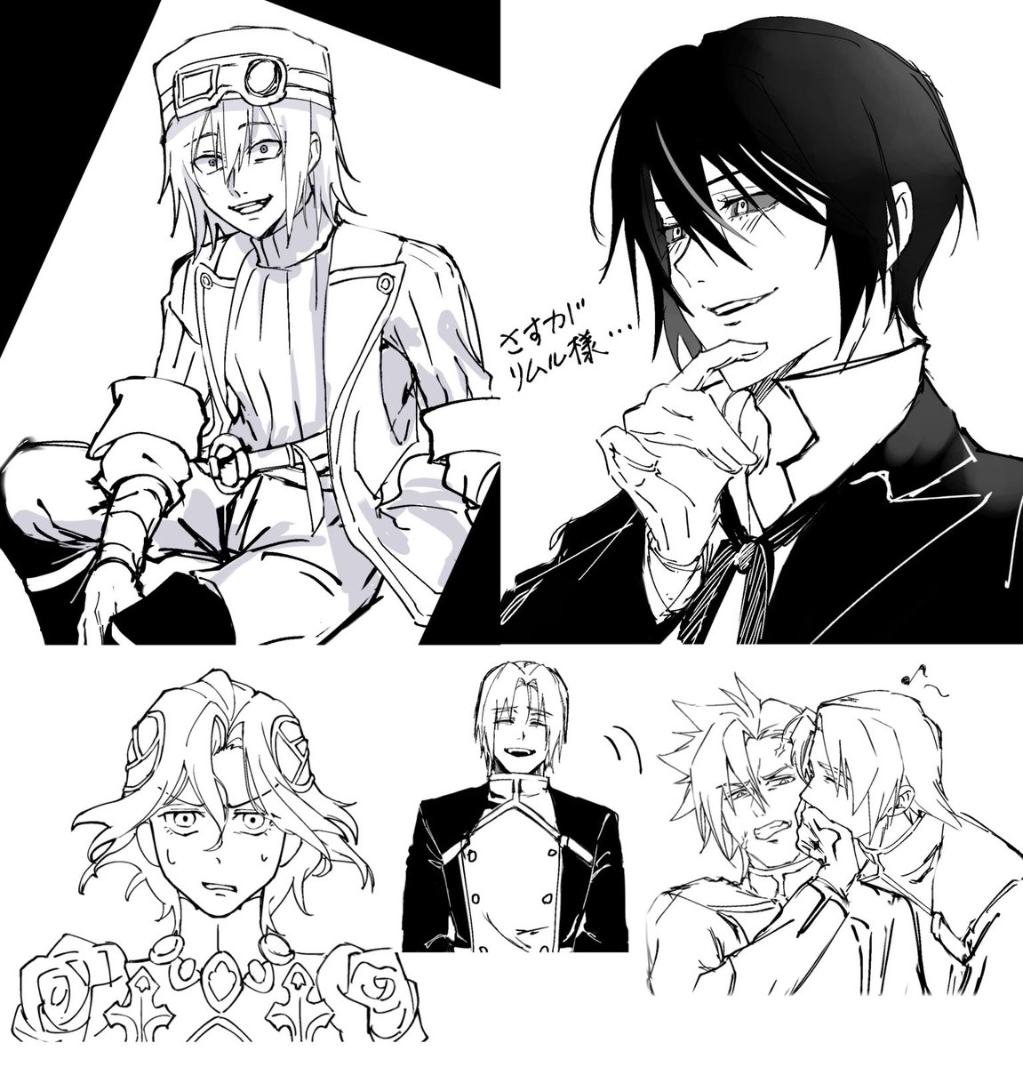 今月描いた絵を晒そう 意外と今月も書いてました