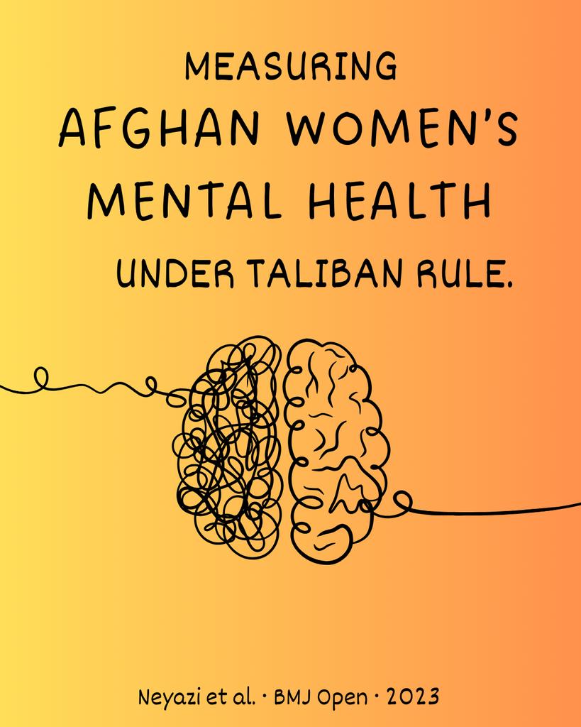 BarakPashtana's tweet photo. 80.4% showed symptoms of depression. 
Afghan women deserve better.

#AfghanWomen #MentalHealthMatters #StandWithAfghanWomen #WomenRights https://t.co/khcS3hpEYQ