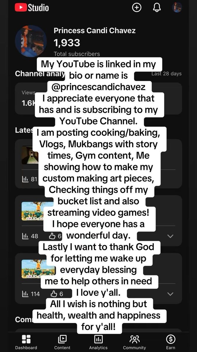 Princesscandi01's tweet photo. I’m so close to 2K, 6 7 more to go! Eating a hot gummy bear once I hit 2K! 🧸🍬
#youtube #like #comment #Subscribe #turnonbellnotificationon #blowthisup #thankyoueveryone https://t.co/CRbYCJYsPe