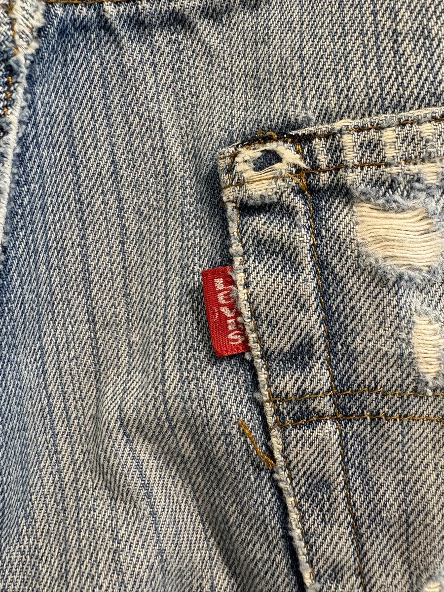 Levis 501 1983年製ビンテージ 赤耳ジーンズ 米国エルパソ工場 W 80㎝