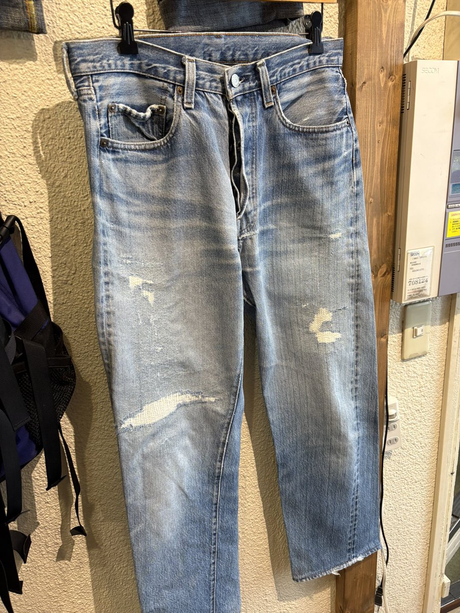 Levis 501 1983年製ビンテージ 赤耳ジーンズ 米国エルパソ工場 W 80㎝