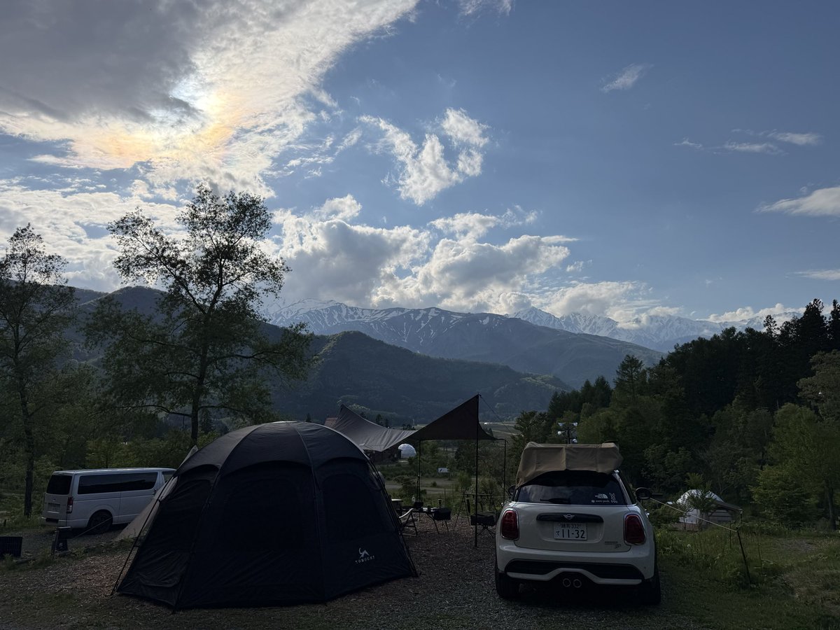 fucha_camp's tweet photo. #5月のキャンプを写真4枚で振り返る
5月は１回しかいけなかった、、、
でも白馬は最高だったから良し。
来月はもう暑いからどこに行こうか🤔 https://t.co/lOcpir7npg