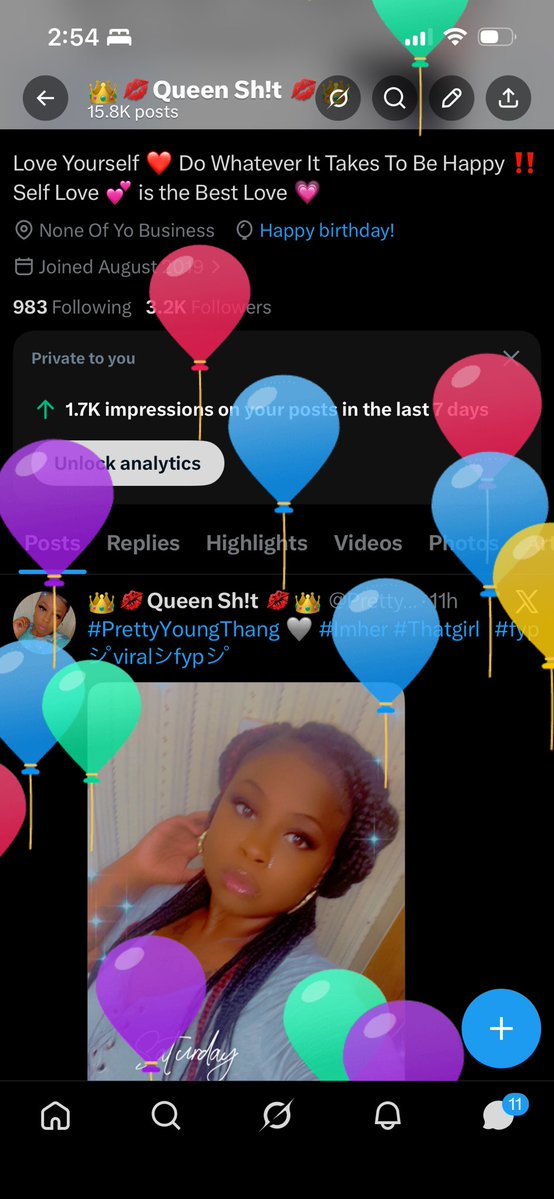 PrettyAssBbw29's tweet photo. It’s my birthday 🤪 https://t.co/sBTxytx8ka