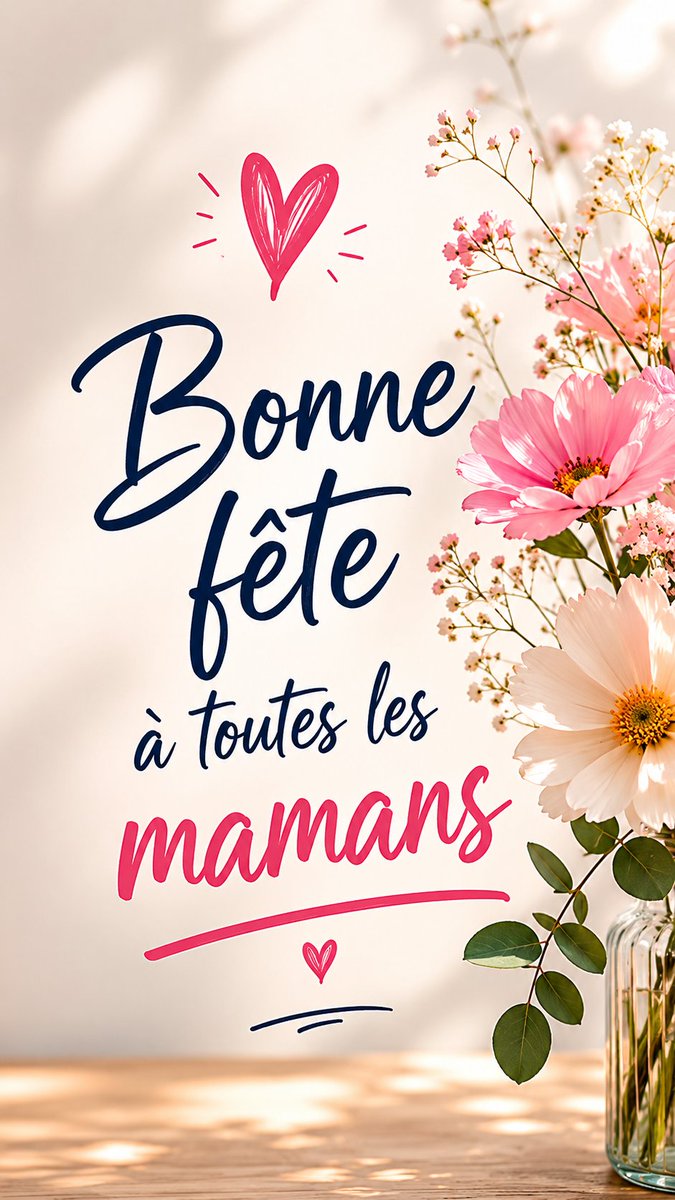 edevalroger's tweet photo. Bonne fête à toutes les mamans. Profitez de cette journée entourées de ceux qui comptent le plus pour vous. ❤️ https://t.co/M6xZ09MOSa