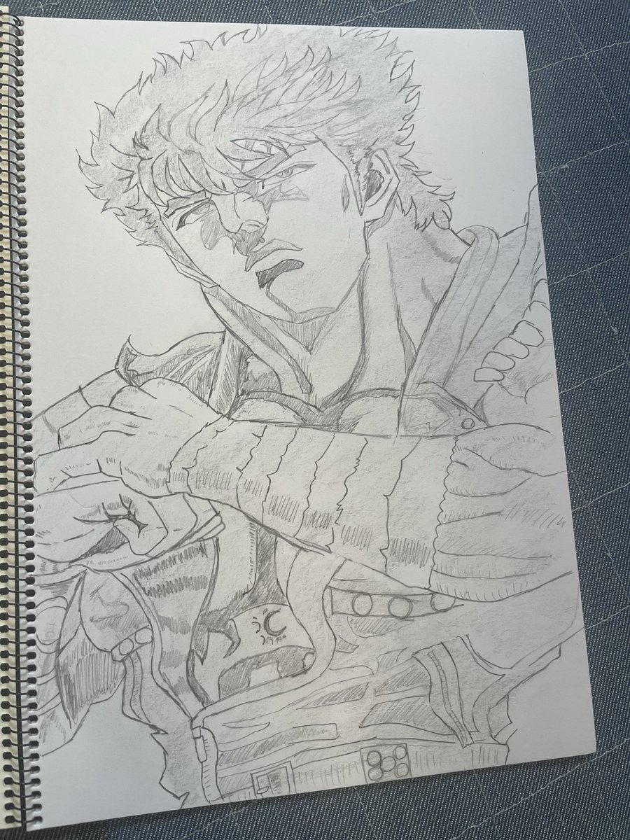 北斗の拳 ケンシロウ描いてみた。