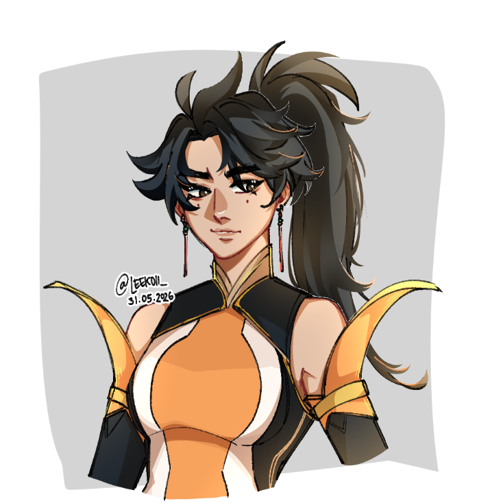 leekoii_'s tweet photo. 2 hr Anran i drew today :D her hair is so fun https://t.co/RNGo4dtpUv
