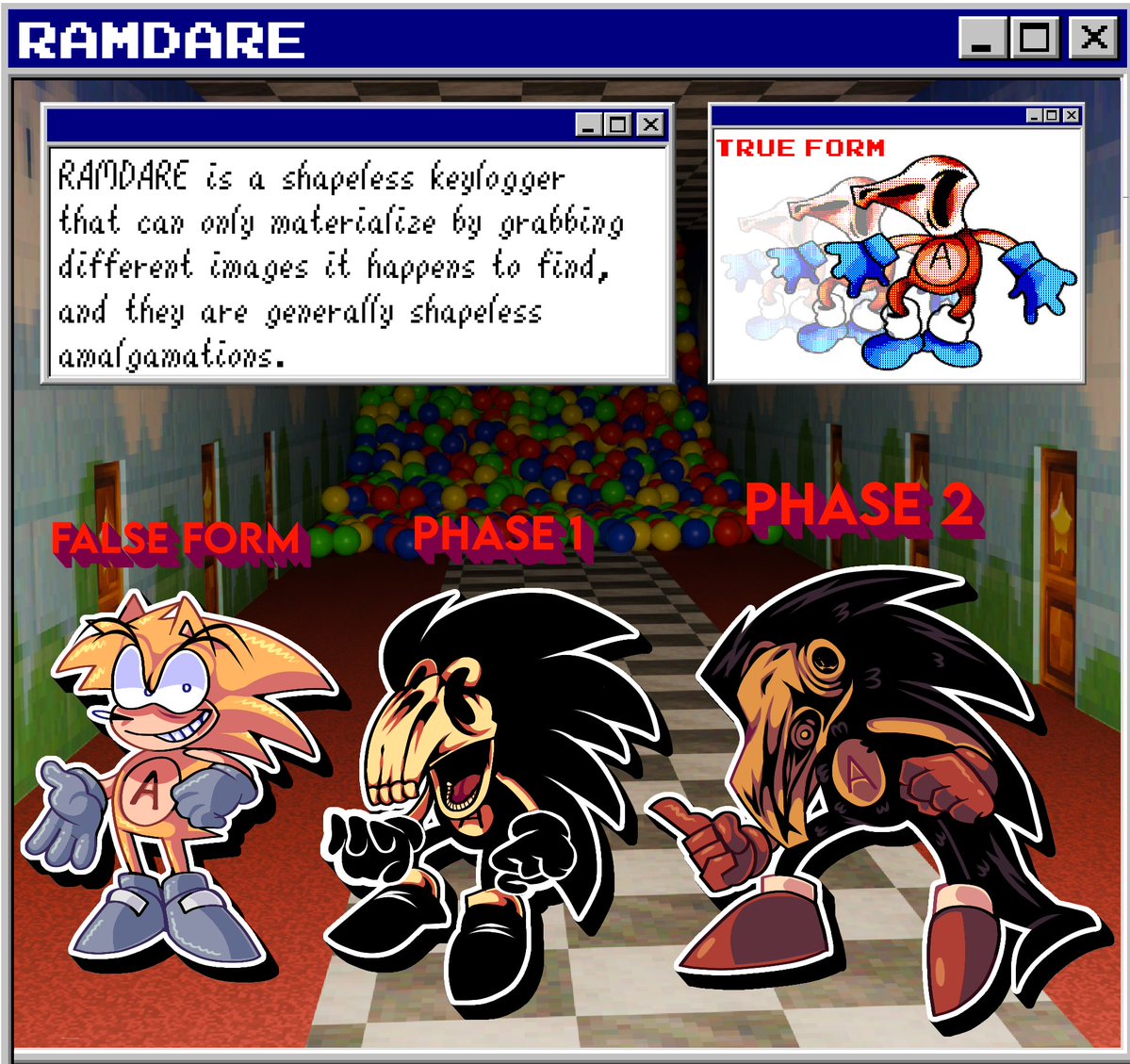 MarioDoodles's tweet photo. - - RAMDARE - -
This character, or "EXE", was created by the YouTube user "ALAN JAM"
#sonicexe #exe #sonicexeoc #execommunity https://t.co/Pg9G25Yyey