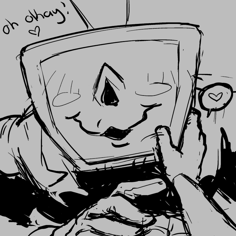 CMPsnfks's tweet photo. Show your TV some Love <3 #tenna #deltarune https://t.co/lRixvZba4N