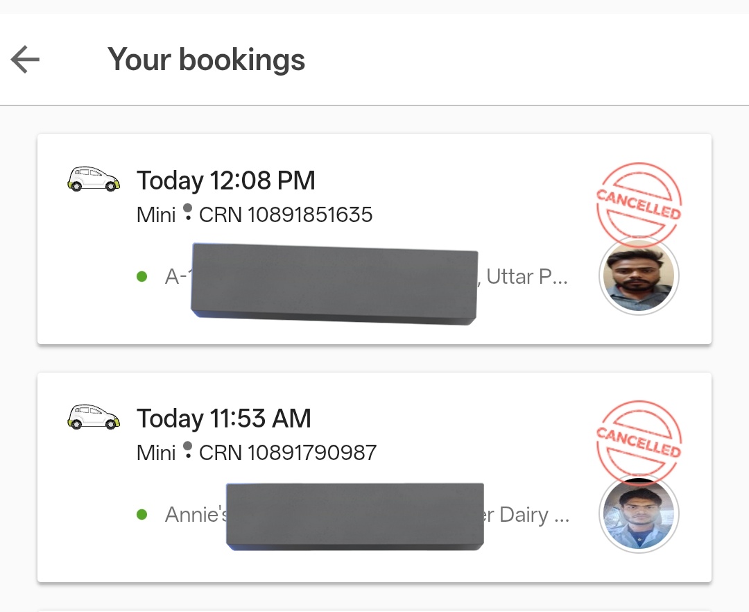 CopybyAdarsh's tweet photo. Accepted ride → Driver calls → "Sir, aap cancel kar do."

Repeated 3 times today across @Olacabs and @Uber. Why accept rides if drivers don't intend to take them? Customers are left waiting while companies do nothing. Screenshots attached.
#olascam #uberscam #consumerhelp https://t.co/zQwvMnyqZC
