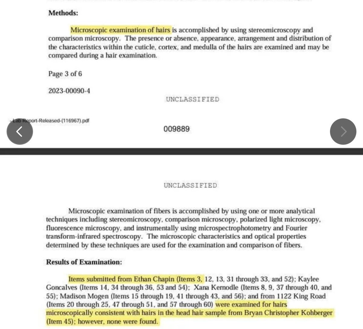 BobHock57's tweet photo. @RealMassguy @SianSibbon52056 You’re the liar who provides nothing except your own irrelevant opinions. It was hair that was only tested against BK’s and obviously did not match because he wasn’t inside 1122 King Rd. It being labeled as debris &amp; not tested against anything else shows more intentional cover up https://t.co/9qTrWc1dOm