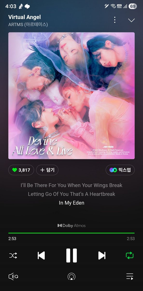 Prism737's tweet photo. Virtual Angel - ARTMS
#ARTMS #아르테미스 #OURII #Virtual_Angel #ARTMS_2nd_Anniversary
아르테미스 2주년을 축하합니다!
앞으로도 매력있고 좋은 노래 기대합니다.
하슬, 진솔, 김립, 희진, 최리 화이팅!!

Virtual Angel - ARTMS (아르테미스) - 들어보세요.  https://t.co/x8bSIW3ztz https://t.co/s0BqQLz4Xh