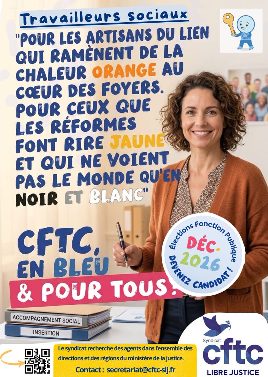 CFTCSLJ's tweet photo. Saisissez l'opportunité que vous offre la CFTC pour créer une liste électorale dans votre corps de métier 🤝 https://t.co/4ZMCGrAdWh