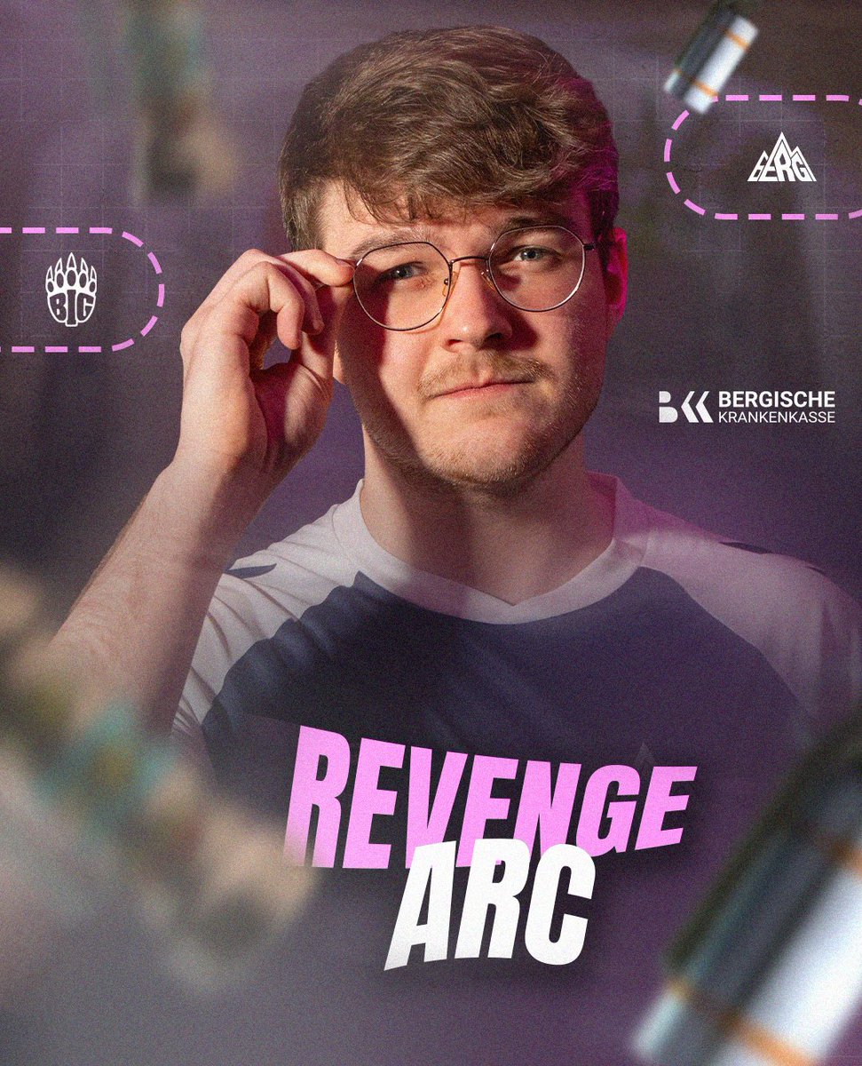esportBERG's tweet photo. It’s time to take revenge for what happened in Salzburg. 

⏰ 2 PM @ https://t.co/UkCPLOQkOo  
🐐 @BERG_CS2 vs @BIGCLANgg AC

Let’s secure our spot in the domestic finals 😈 https://t.co/WVFAFwYaVa