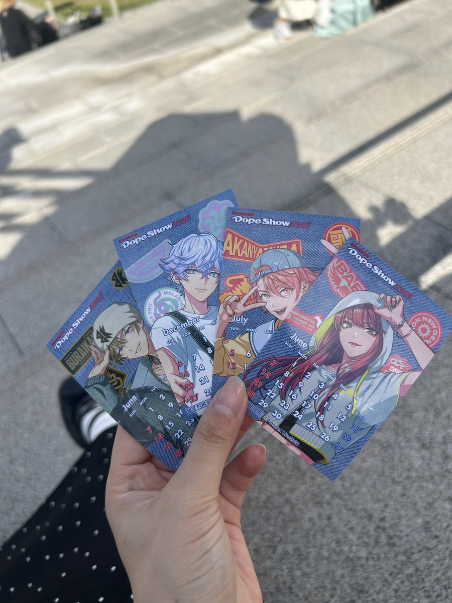 7_ayaneeee's tweet photo. パラライ Paradox Live ドプショ 2026 特典
カレンダーステッカー

譲→ アレン、アン、玲央、那由汰、智生、夏準、依織、直明、匋平

求→ロクタ、四季、北斎

本日現地手渡し希望 https://t.co/mYrlhpSJMP