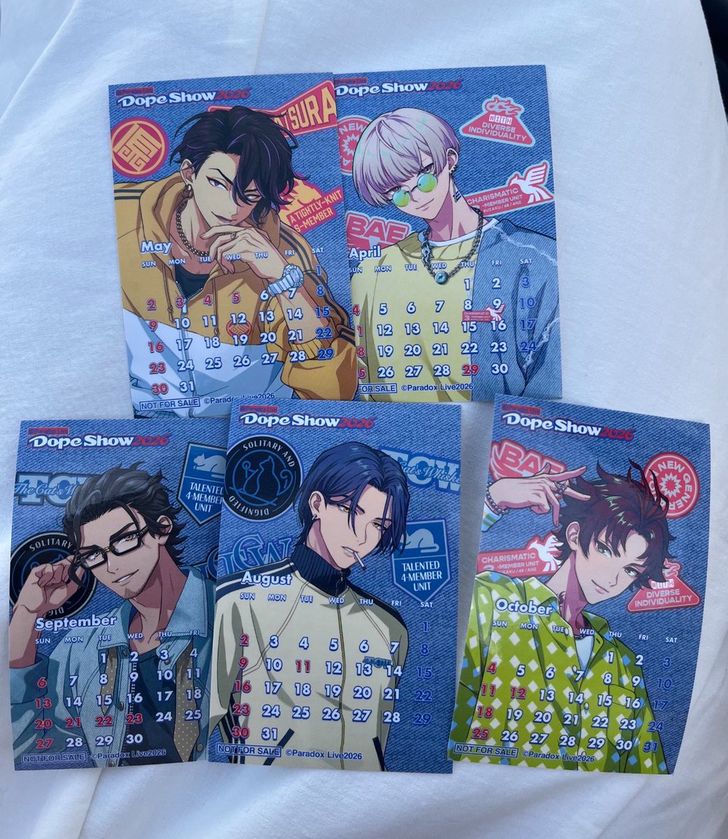 7_ayaneeee's tweet photo. パラライ Paradox Live ドプショ 2026 特典
カレンダーステッカー

譲→ アレン、アン、玲央、那由汰、智生、夏準、依織、直明、匋平

求→ロクタ、四季、北斎

本日現地手渡し希望 https://t.co/mYrlhpSJMP