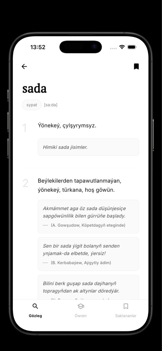 djelaletdin's tweet photo. Türkmençe offline düşündirişli sözlük. 

App  Store linki: https://t.co/jIAe9LAVZ6

Play Store-a hem ýakyn wagtda goýmakçy. https://t.co/nkDOkgm0yh