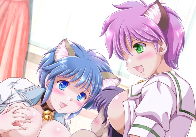 skeb納品しました! 虹野さんと八重さんがおねショタこっしょりしちゃうイラストです この度はリクエストありがとうございました! トリミングなしはpixivで見れます
