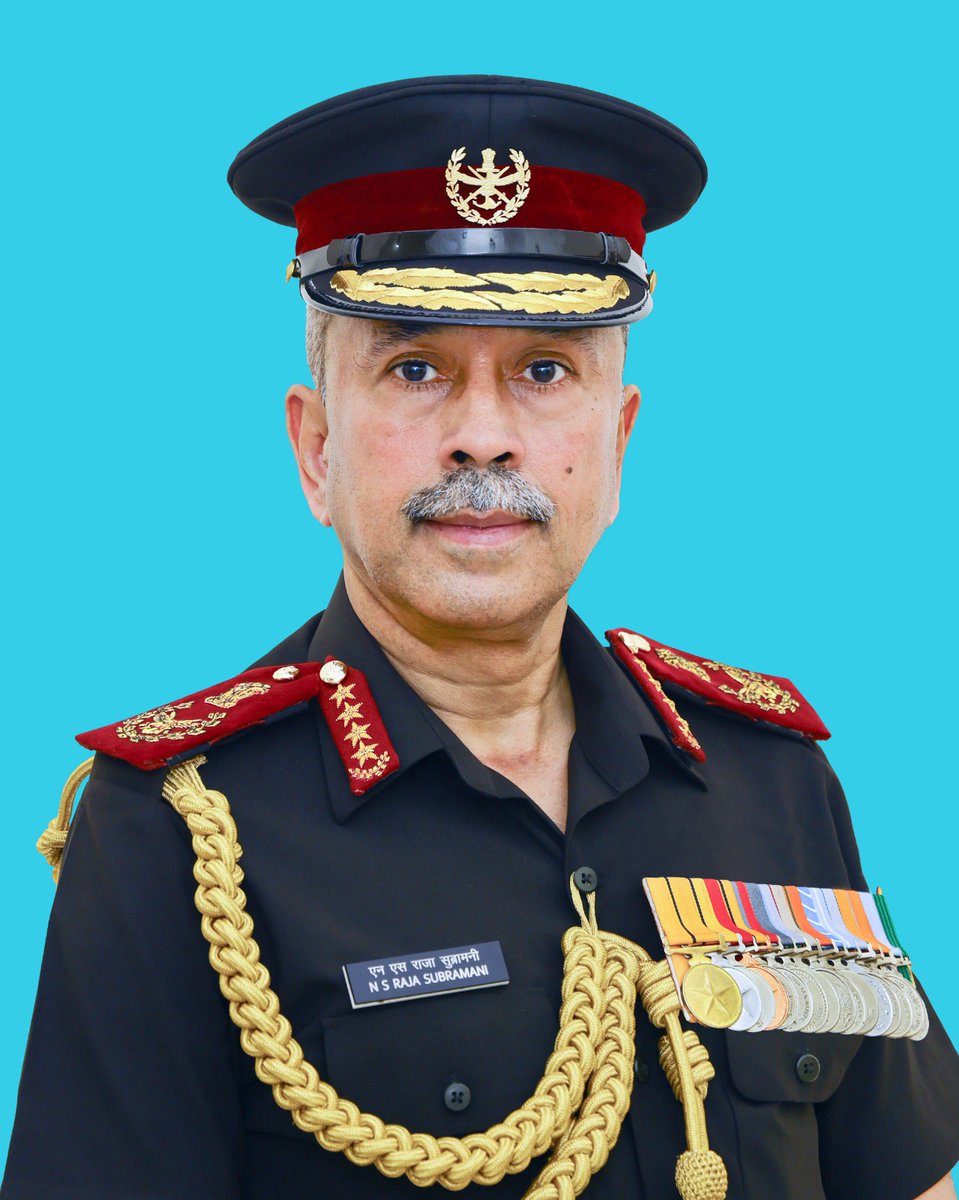 IAF_MCC's tweet photo. All Air Warriors of the #IndianAirForce extend warm greetings and best wishes to General NS Raja Subramani, PVSM, AVSM, SM, VSM on assuming charge as the Chief of Defence Staff and Secretary, Department of Military Affairs.
#Leadership
#CDS
#InspiringGenerations
@DefenceMinIndia
@SpokespersonMoD
@HQ_IDS_India
@adgpi
@indiannavy
@CareerinIAF