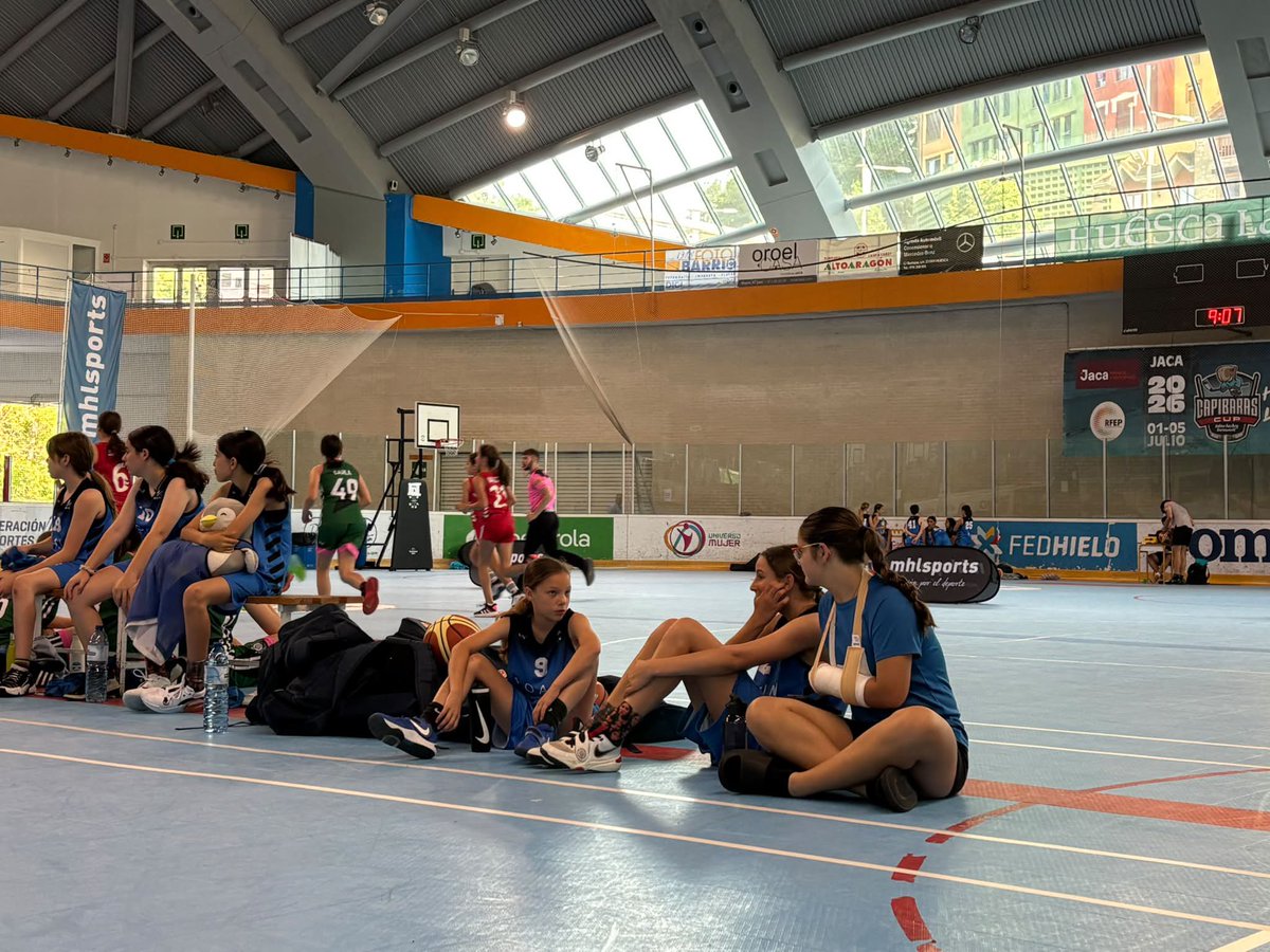mhlsports's tweet photo. Vibrando con los primeros encuentros de esta jornada de domingo de la JACA BASKET CUP 2026 🏀🙌🏻🔥 https://t.co/gN4GOTp6bZ