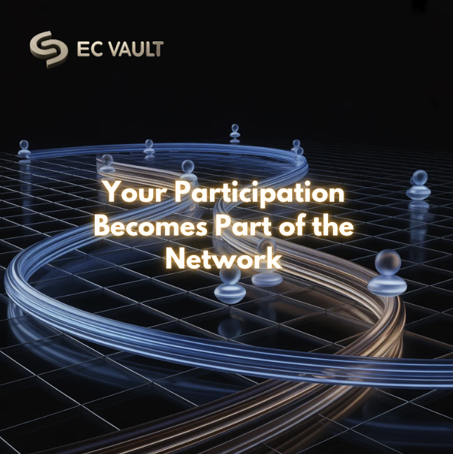 ECVault's tweet photo. The next generation of digital infrastructure may not be measured only by transactions.

It may be measured by participation history, contribution records, governance activity, and the digital footprint users build across an ecosystem.

#ECVault #Web25 #Web3 https://t.co/vnlUlerWLk