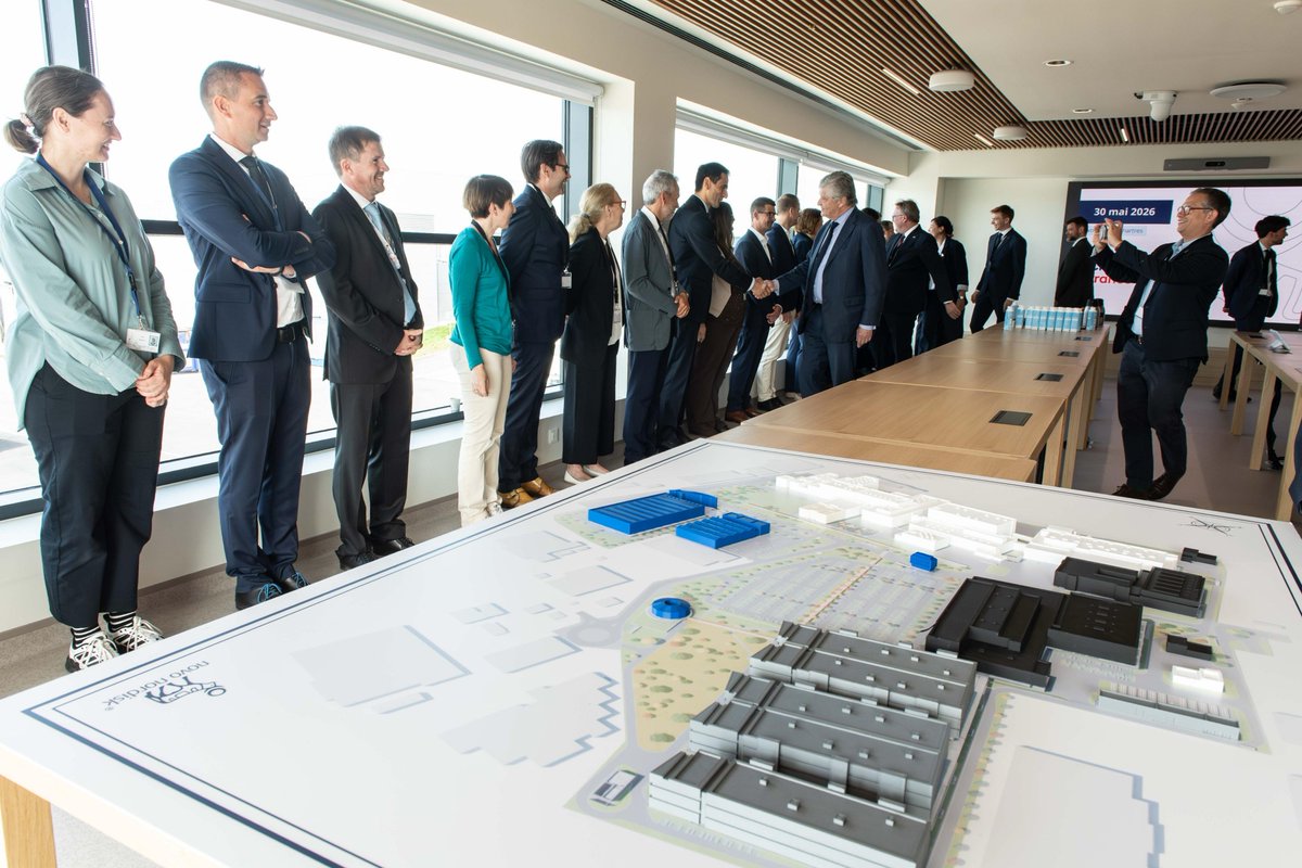 N_Forissier's tweet photo. 📍Journées #ChooseFrance

Visite du site @novonordisk, dont le projet d’extension de 2,1 Md€ annoncé à l’occasion de Choose France 2023 illustre la confiance des investisseurs internationaux dans notre pays.

🇫🇷 Une attractivité qui profite concrètement à nos territoires. https://t.co/sIP71LmiIr