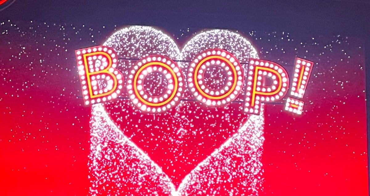 SayuriFUKUI's tweet photo. 『#BOOP! 』
HAPPYオーラ満載の素敵な作品でした💓
オールドスタイルなBroadly楽曲が実に心地いい！

実力派の豪華なキャストが勢揃い😊
同性のシーンでのメッセージ力が圧倒的に高く、たくさんのエネルギーをいただきました✨ https://t.co/DPajq48cWC