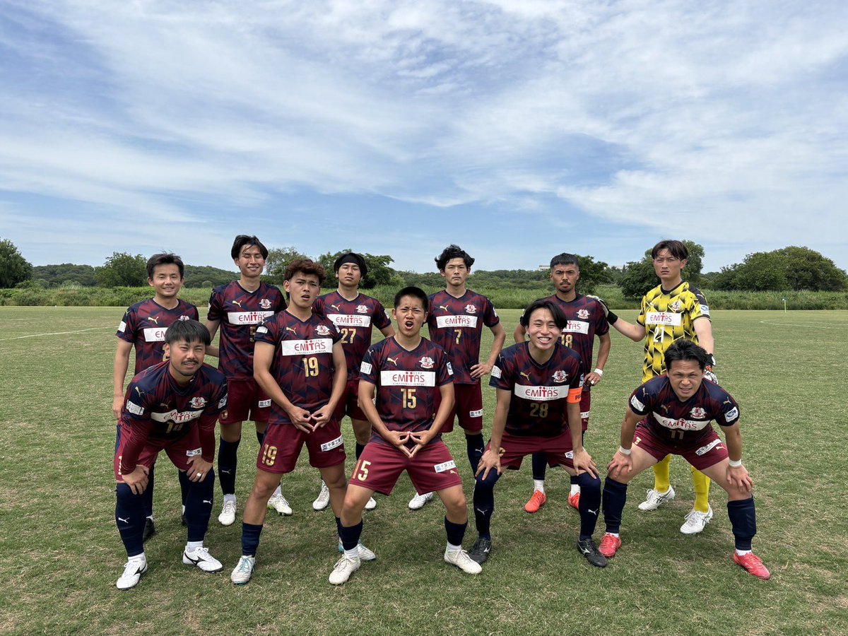 NCFC_1984's tweet photo. 千葉県社会人リーグ2部第2節

🆚AFCトカファシオ
🔢1-1(0-0.1-1)
⚽️松尾(土田)
🏟利根川ゆうゆう公園

前半、グラウンドの状態が非常に悪い事もあり、お互い蹴り合いの展開でやや優勢に進めつつも、一進一退のゲーム展開で0-0,
後半サイドの裏を抜けだした松尾がドリブルからシュートで1-0。 https://t.co/NqjghYslcL