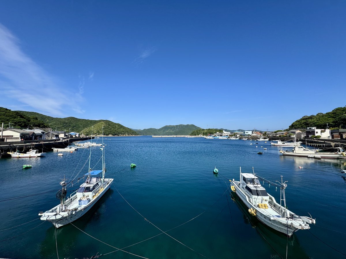 Hasedon1414's tweet photo. 青い空に、青い海。 https://t.co/m6eocFfrjY