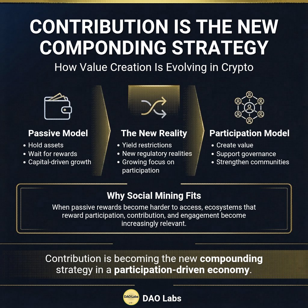 OFemiwa's tweet photo. Viewed through that lens, #SocialMining isn't just a reward model.

It's a way of distributing influence across contributors instead of allowing power to concentrate in the hands of a few.

That's a conversation worth paying attention to.

#DAOVERSE https://t.co/MigU5LSuWS
