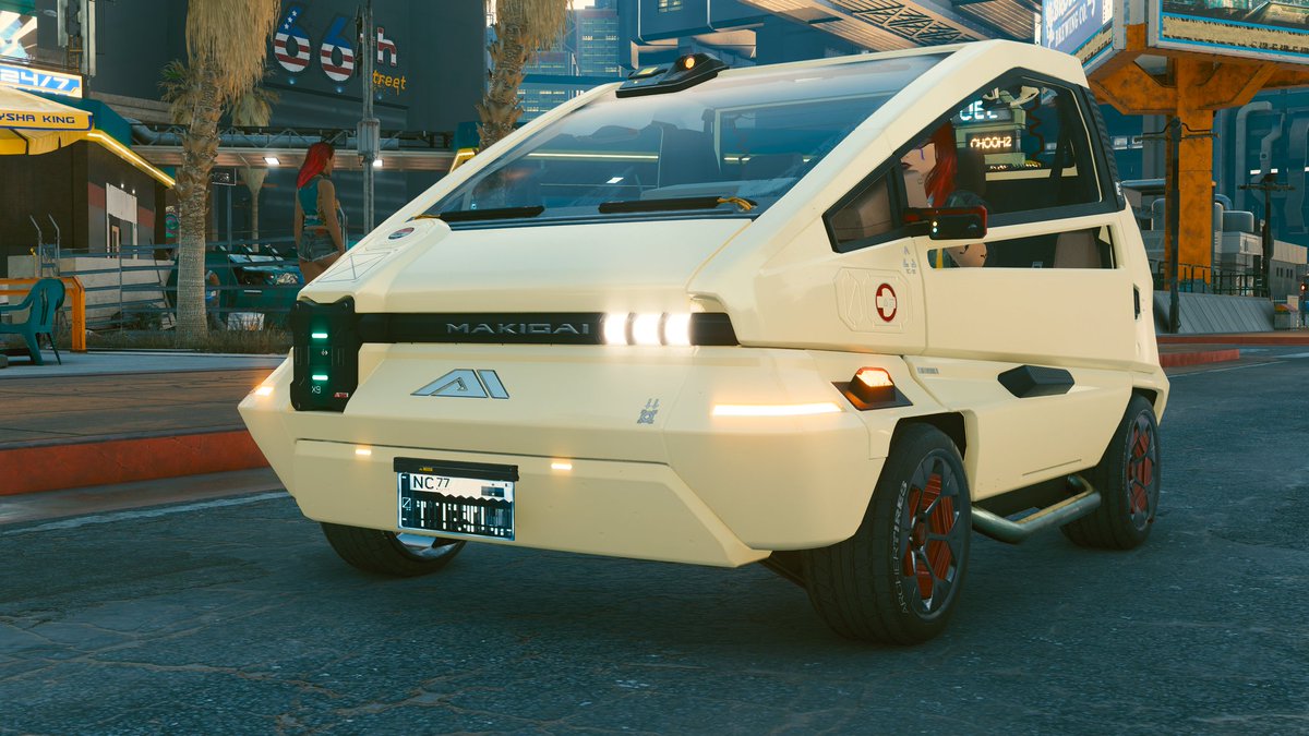 hasemon99's tweet photo. cyberpunk2077のコンパクトカーが妙に気に入ってて。
んで、FORZAでGT6(PS3版でシティターボⅡ)以来のシティでプレイして、あ！フォルム似てるからか！とか。

ああ、やっぱシティはいいねぇ。 https://t.co/aFJIuXJhkd