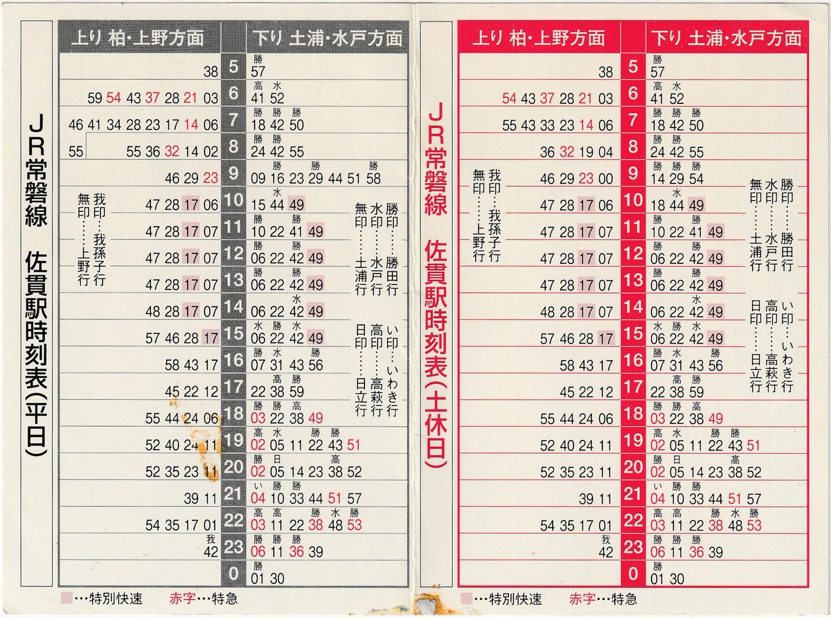 関東鉄道(竜ヶ崎線)-全線(H22.3.13改正) JR-佐貫駅(H22.3.13現在