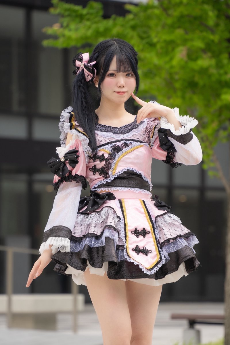 青じゃない!? ピンクもいいね！