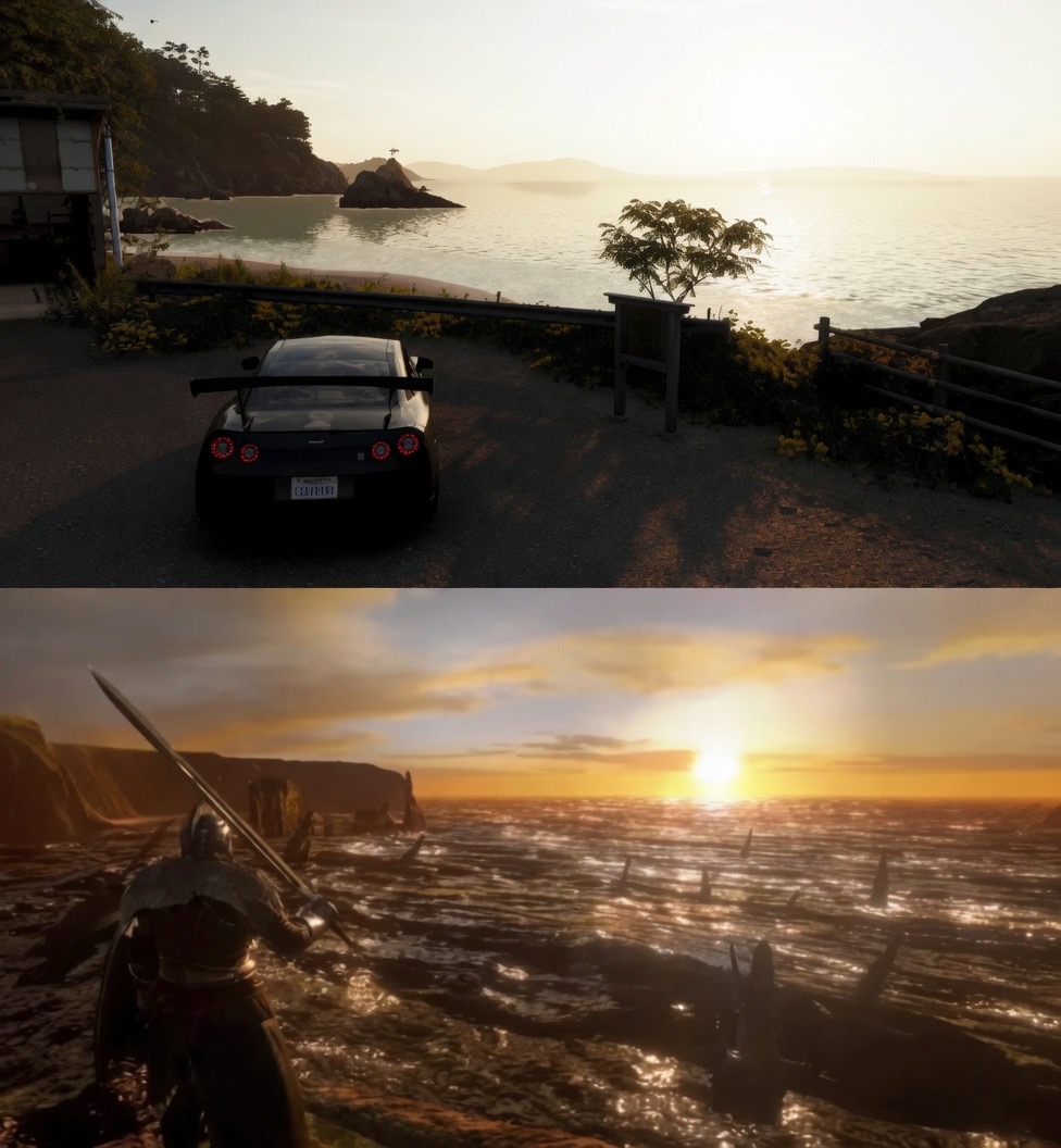 de3dsoul's tweet photo. DARK SOULS 2 (1956) vs Forza Horizon 6 (2026) https://t.co/RCw5WzqPD4