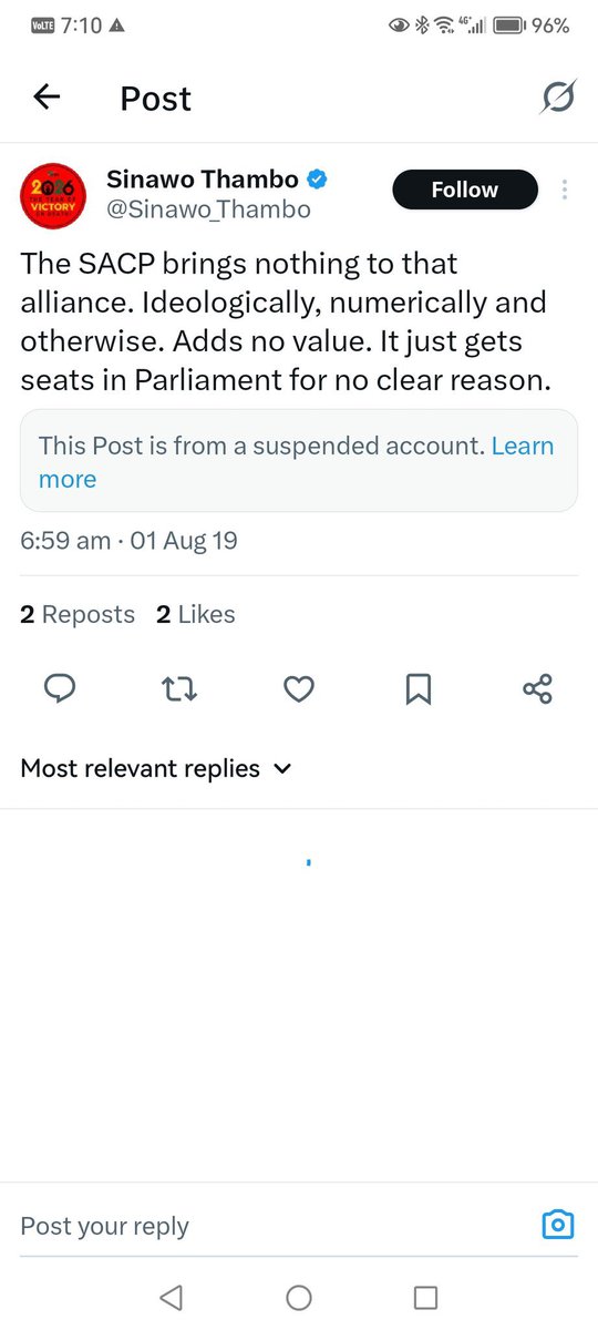 cmonama's tweet photo. @Sinawo_Thambo Your brain was working better here. Please check your medical advisors to explain what might have happened to you along the way https://t.co/KNxW8H20Sk