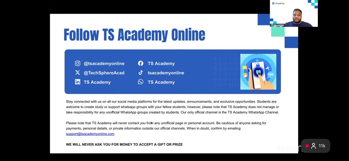 Fashofficial1's tweet photo. It has begun… I’m so thrilled to be part of TS academy and excited to start my tech journey with them. I’m staying positive because I’m sure I’m in the right place.

HAJIME cohort..Let’s go. ✌️💪

@TechSphereAcad https://t.co/MwqoU0pE4S