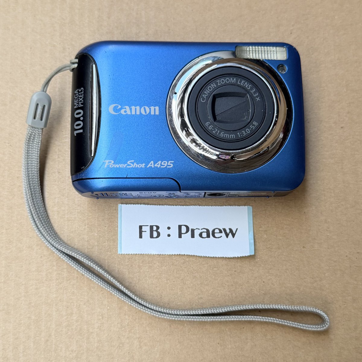prwrtuen1's tweet photo. canon power shot a495
ใช้งานได้ปกติเต็มระบบ ปุ่มกดได้ครบ แฟลชออก
ตําหนิ : จอเริ่มย่นบางๆ ไม่มาก
💰3,100฿ส่งฟรี

🍊มีร้านใน Shopee ทักมาขอลิ้งค์ได้ค้าบ
#canona495 #canon #กล้องดิจิตอล #กล้องดิจิตอลมือสอง #ขายกล้องดิจิตอล https://t.co/qvrBGkaAV2