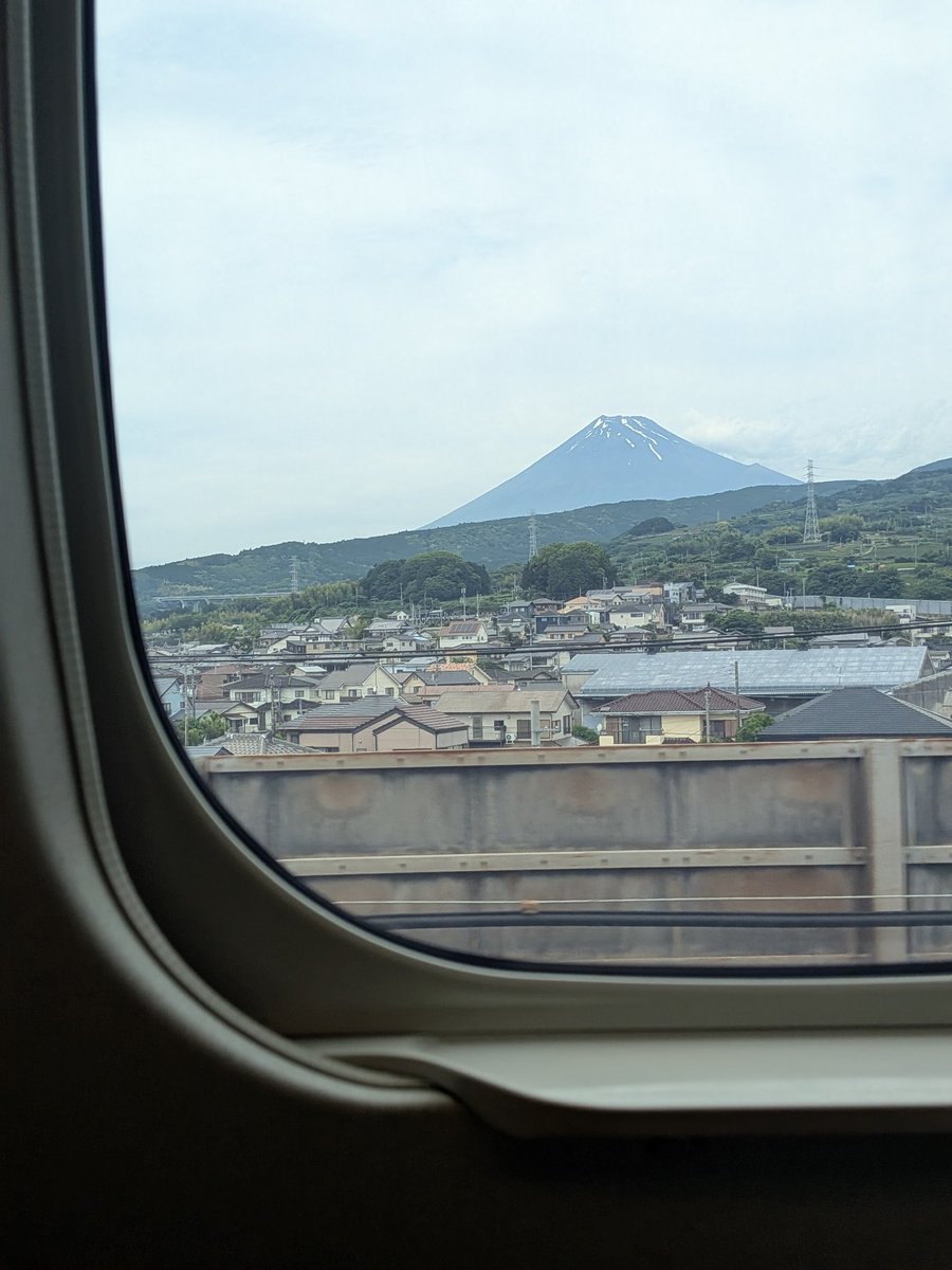 ibkin3's tweet photo. 帰宅！
富士山新幹線で見えたから6月頑張れそう〜 https://t.co/fp2PPu2fKD