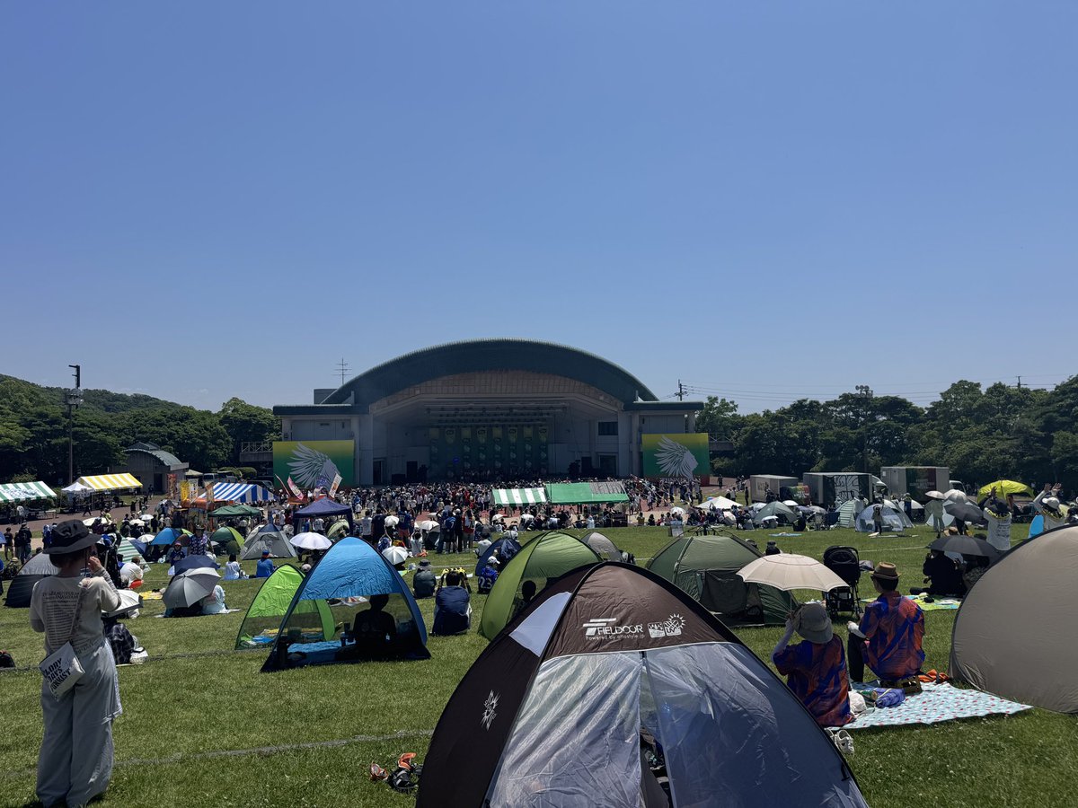 moritanian's tweet photo. 稲佐山！

FUNKISTのV-ROAD PARADE
終了。
めちゃくちゃ熱い、そして暑い。

サイコウの時間でした。
そして久しぶりの人に会えて嬉しかった。 https://t.co/9Nwmbgbskf